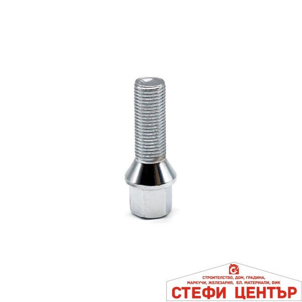Болт за джанти конус (12мм x1.5мм х39мм)