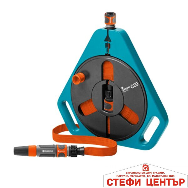 00757-20 GARDENA Фиксирано роло плосък маркуч 20 м