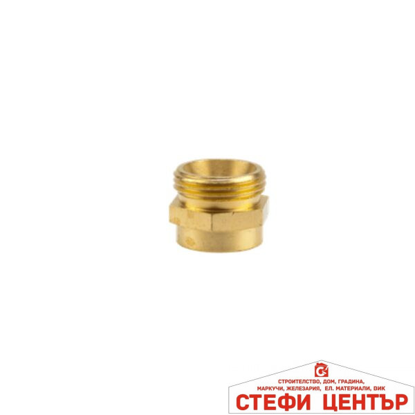 07265-20 GARDENA Месингов редуциращ нипел с резба 1" м.р. * 3/4"