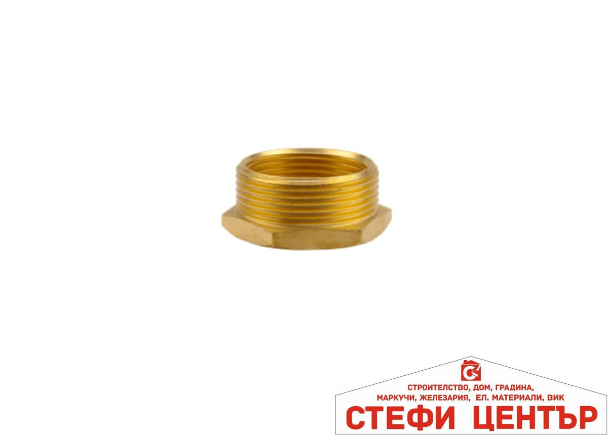 07273-20 GARDENA Месингова редуцираща муфа мъжка/женска резба 1 07273-20 GARDENA Месингова редуцираща муфа мъжка/женска резба 1