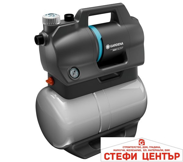 09064-20 GARDENA Хридрофорна Уредба с Разширителен съд 3800 Silent