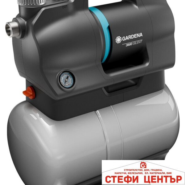 09066-20 GARDENA Хридрофорна Уредба с Разширителен съд 3900 Silent