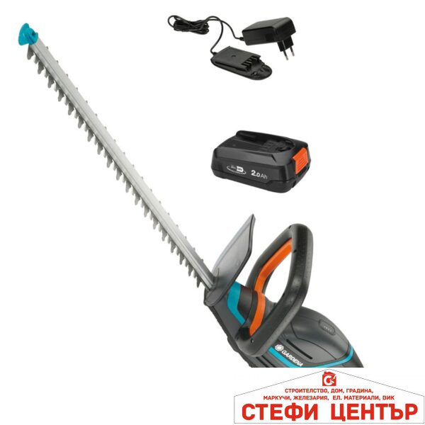 14730-20 GARDENA  Акумулаторна Ножица за Жив Плет 50/18V-P4A Set