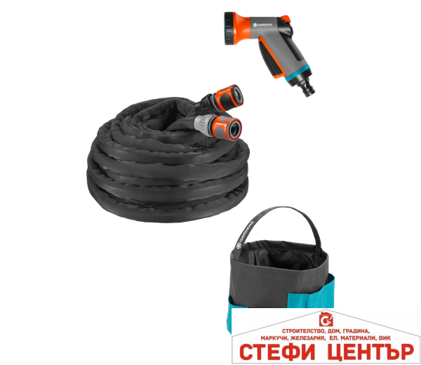 18429-20 GARDENA City Gardening Маркуч TEXTILE LIANO 10м Set