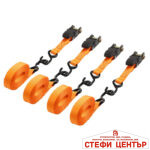 Колан за притягане R2516a-s 500кг 4.5М*25мм - 4бр/ к-т - Image 2