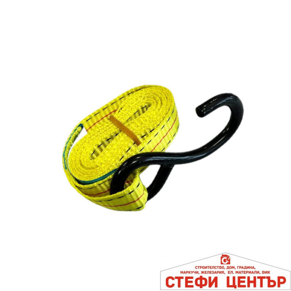 Колан за притягане C2501-B  360кг 1.8М*25мм - 4бр/ к-т