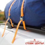 Колан за притягане C2501-A 360кг 1.8М*25мм - 2бр/ к-т