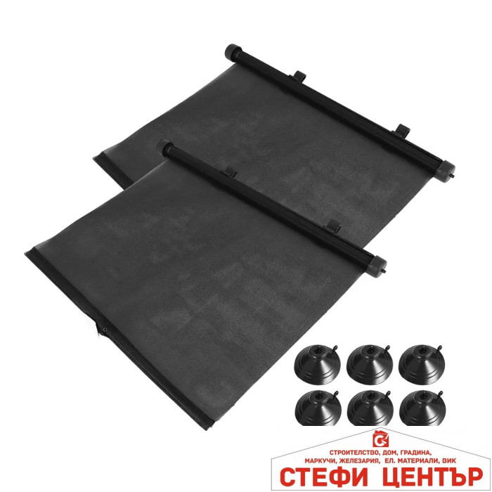 Слънцезащитна щора за МПС 1009 50*55см 2БР/К-Т - Image 2