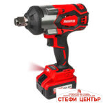 Гайковерт безч. 20V 3-ск.4Ah 1700Nm 3/4" LED куфар RDI-IBW06 - Image 2