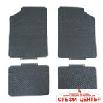Гумени стелки универсални черни 3098-4 бр/к-т