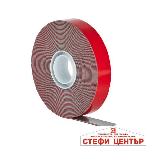 Двойнолепящо тиксо 3M Scotch FIX  19мм х 5м до 13кг Екстериор