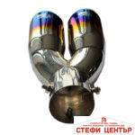 Накрайник ауспух PG109 двоен - Image 2