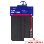 Стелки гума Sparco SPF507RD 4БР/К-Т Черно/Червено