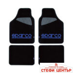 Стелки мокет SPC1901A Sparco Черни-Сини 4БР/К-Т