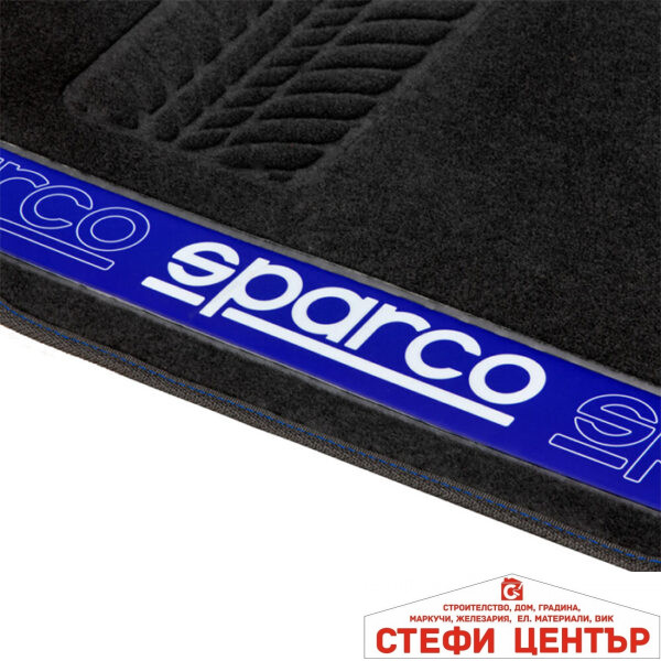 Стелки мокет Sparco SPF510BL 4БР/К-Т Със синьо