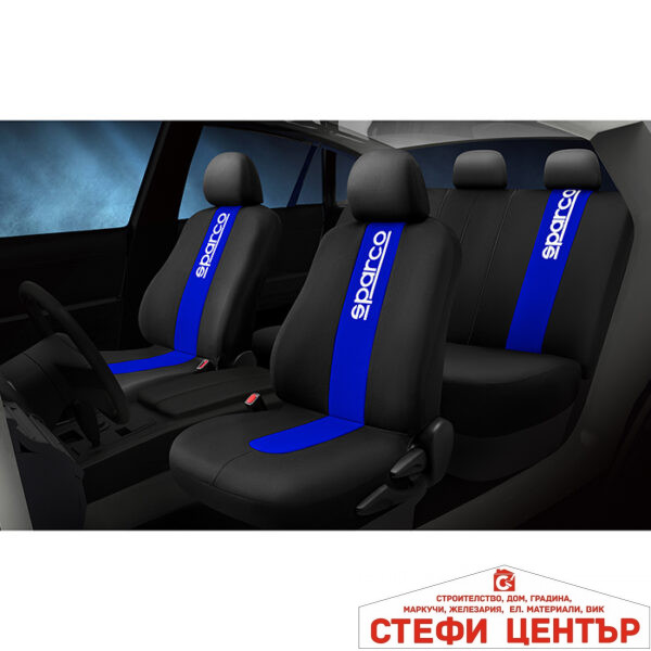 Тапицерия Sparco - SPC1011 Черно/Синьо