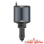 Адаптер за запалка PG455 с волтметър и кабели - Image 2