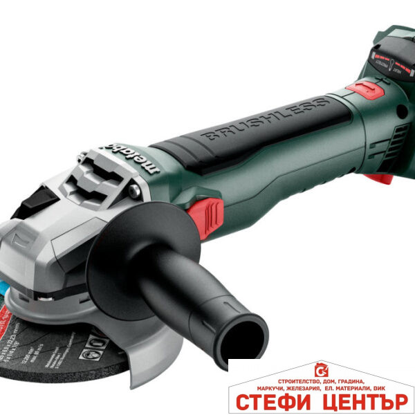 Ъглошлайф акум. 125mm METABO W 18 LT BL 11-125 SOLO