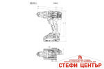 Бормашина акум. ударна 18V 60Nm METABO SB 18 2X2.0Ah - Image 7