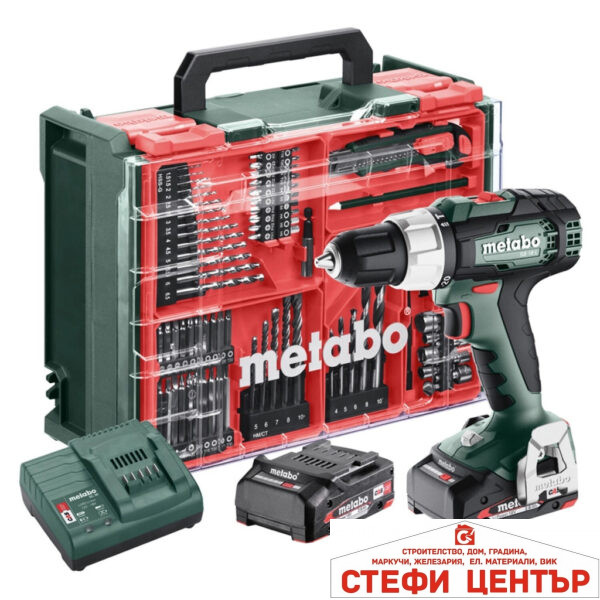 Бормашина акум. ударна 18V 60Nm METABO SB 18 2X2.0Ah