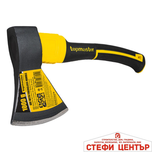 Брадва с дръжка от фибростъкло 1000g TMP