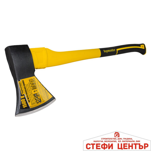 Брадва с дръжка от фибростъкло 1500g TMP