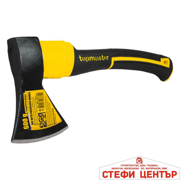 Брадва с дръжка от фибростъкло 600g TMP