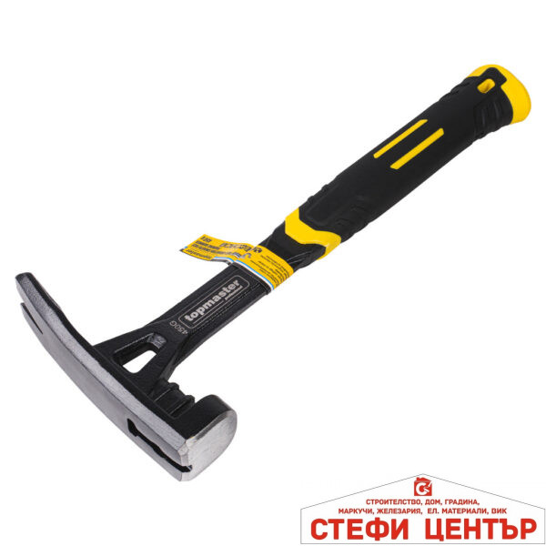 Чук зидарски извит монолитен антивибрационен 450гр TMP