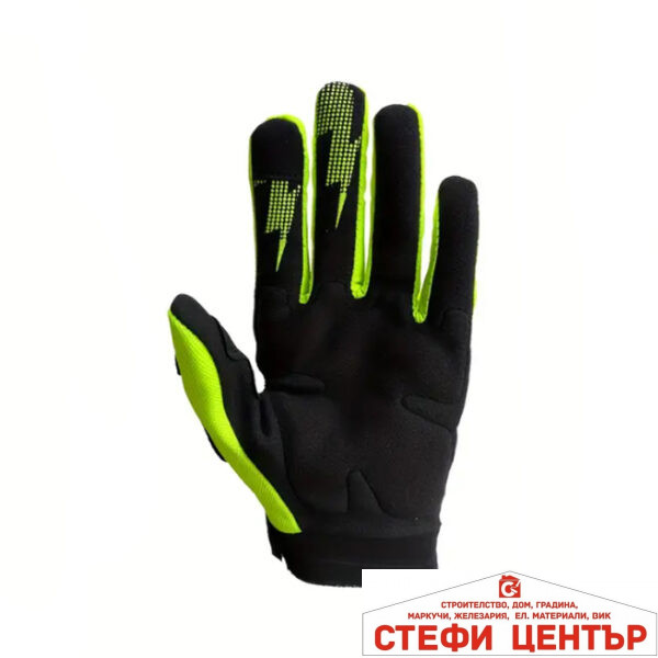 Детски мото ръкавици PA964 - размер L - 2БР/К-Т - Неон