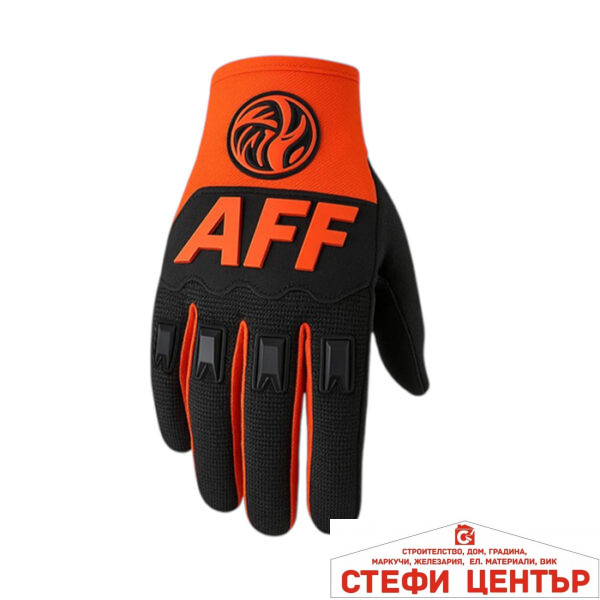 Детски мото ръкавици PA964 - размер L - 2БР/К-Т - Оранжеви