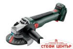 Ъглошлайф акум. 125mm METABO W 18 LT BL 11-125 SOLO