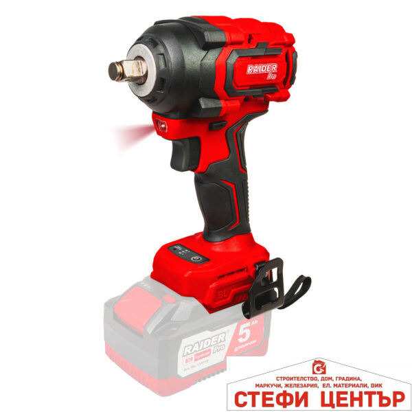 R20 Гайковерт безчетков 1/2" 550Nm куфар Solo RDP-55BBIW20