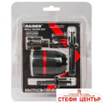 Патронник за борм. 1/2"13mm мет. SDS+ HEX1/4"M квадрат1/2"F - Image 2