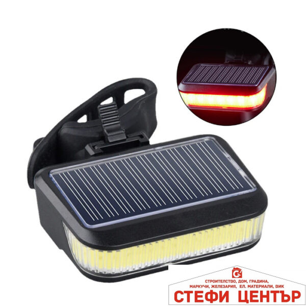 Фар за велосипед PA1313 соларен