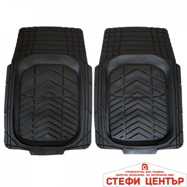 Гумени стелки универсални черни - 1702-2бр/к-т