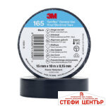Изолирбанд 3M Темфлекс 165 15мм*10м Черен - Image 2