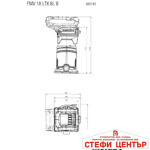Оберфреза, Акумулаторна; FMV 18 LTX BL 8 - Image 9