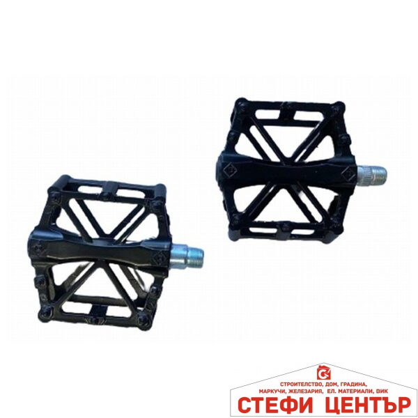 ПЕДАЛИ ЗА ВЕЛОСИПЕД PA522 2 БР/К-Т - ЧЕРНИ