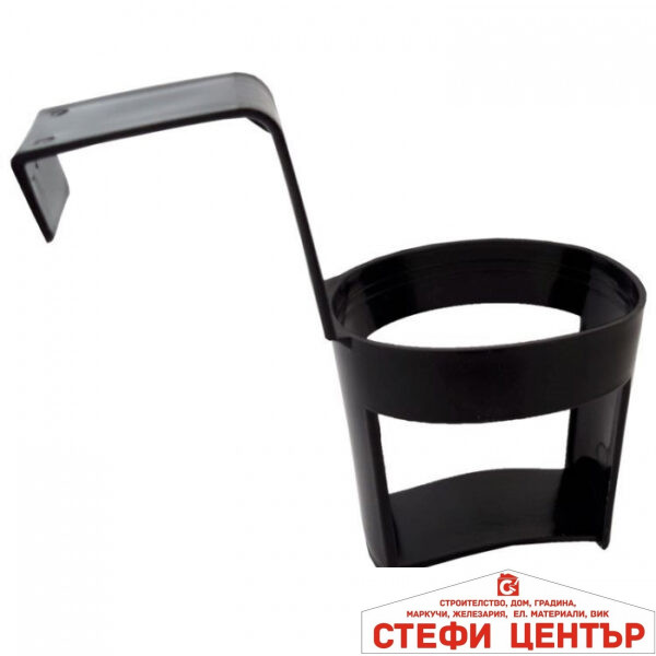 Поставка за чаша - черна
