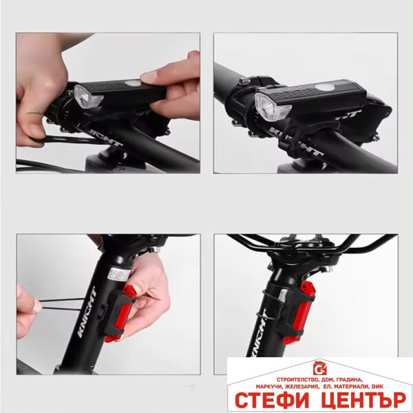 Стоп + Фар за Велосипед PA407