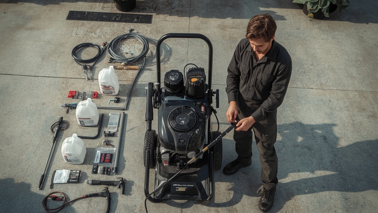 Поддръжка на водоструйка