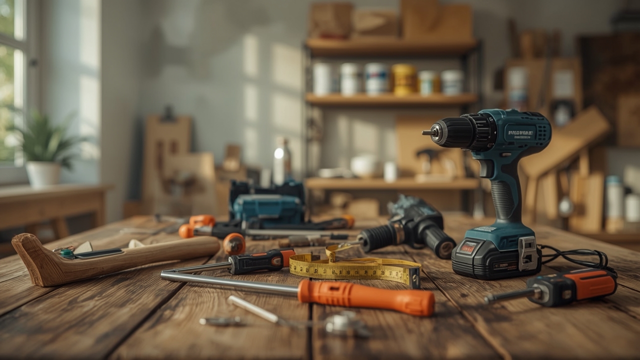 инструменти за ремонт на домашен ремонт