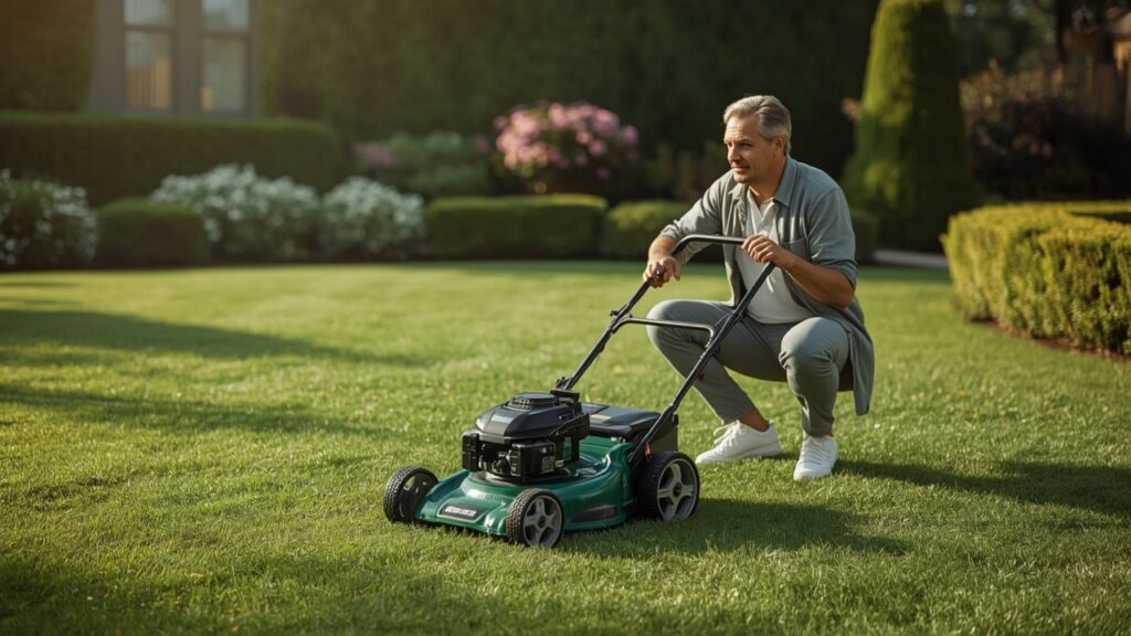 косачка в градина