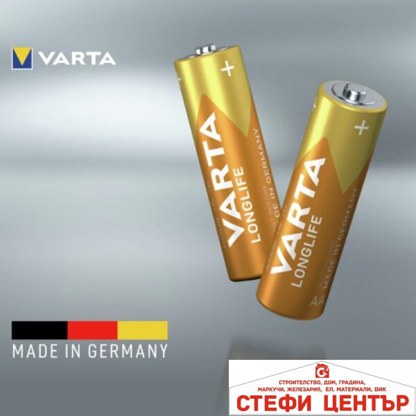 Алкална Батерия VARTA LONGLIFE - AАA