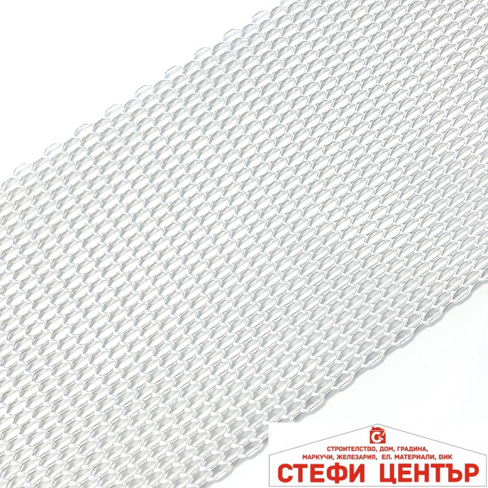 Мрежа 10506 Хром - 120 х 20см Мрежа 10506 Хром - 120 х 20см