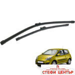 Предни чистачки съвместими с Renault Twingo (07+)/Ford Kuga (08-12)/Opel Adam (2012+)/Seat Ibiza (08-12) 2бр/к-т - Image 3