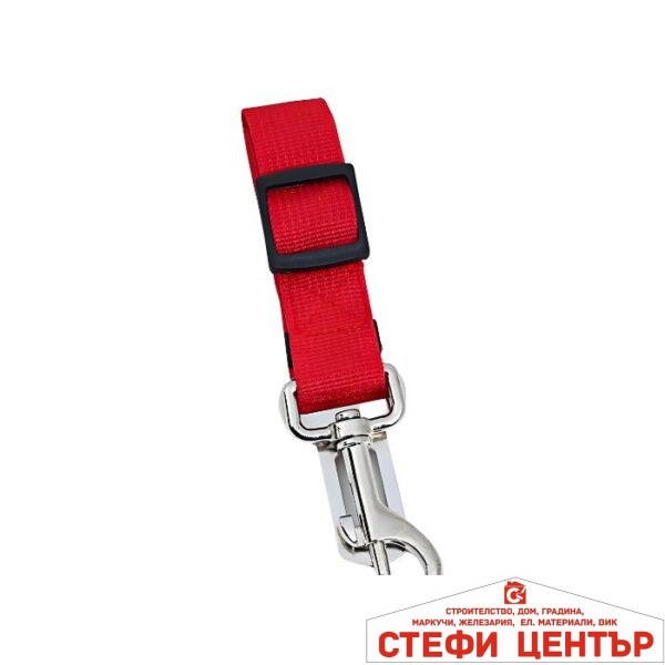 Предпазен колан за домашен любимец - PA1138 (червен)