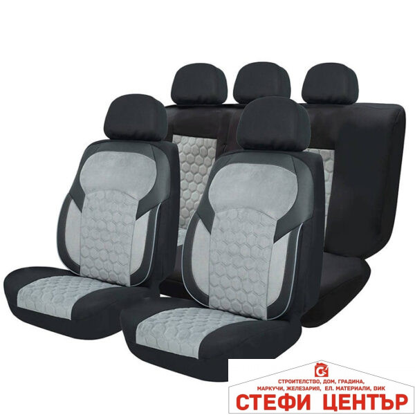 Тапицерия за МПС 9054 - 11 БР/К-Т Черно/Сиво
