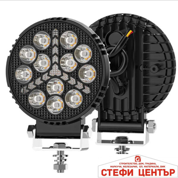Халоген диоден 124 - 9-80V - 12LED - 19W